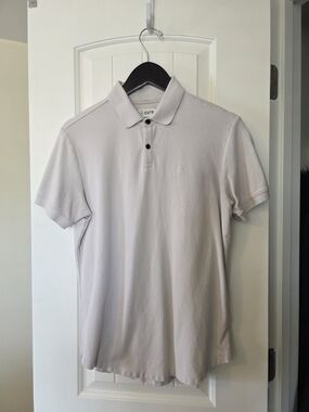 Cuts Clothing Men's Prestige Polo Curve Hem 100% Pima Cotton Shirt